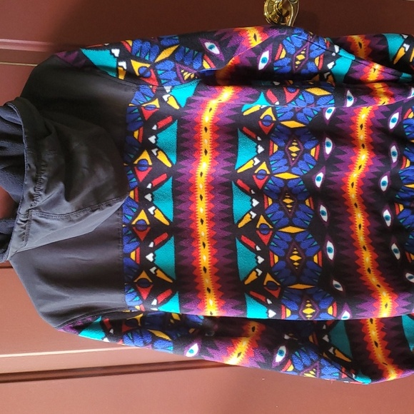 Colorful Patterned Men's Jacket - Picture 8 of 13